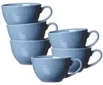 Ritzenhoff & Breker Levi Kaffeetasse 220 ml 6er Set - Blau
