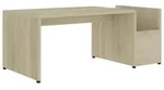 vidaXL Couchtisch Sonoma-Eiche 90x45x35 cm Holzwerkstoff