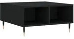 vidaXL Couchtisch Schwarz 60x60x30 cm Holzwerkstoff