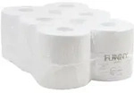 Funny Handtuchrollen, 1-lg, 19x22cm, perforiert, &Oslash;19cm, Innenabwicklung, wei&szlig;lich,