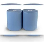 Plock GmbH Industrierolle Quicky - 2-lagig - blau - recycling - 33cm - 2