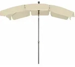 SIENA GARDEN Tropico Tropico Mittelstockschirm anthrazit/natur 210x140cm