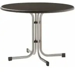 SIEGER 236/ Boulevard-Klapptisch, &Oslash; 100cm, graphit