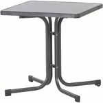 SIEGER 231/ Boulevard-Klapptisch, 70x70 cm, eisengrau/anthrazit