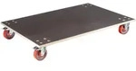 WAGNER Transporthilfe PROFESSIONAL EURO 24 mm - 120 x 80 x 18 cm, Schwerlastrollen