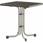 SIEGER 231/ Boulevard-Klapptisch, 70x70 cm, graphit/anthrazit