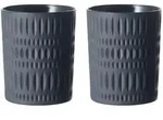Nachtmann Ethno Becher 304 ml 2er Set schwarz