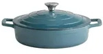 APS braadslede met deksel -5 STARS- &Oslash; 28 cm, H: 7 cm, 3 liter gietijzer,