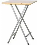 FUN STAR Kiefernholz Stehtisch 80x80 cm Kiefernholz