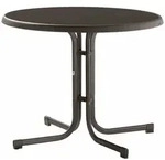 SIEGER 209/ Boulevard-Klapptisch, &Oslash; 86x72 cm, eisengrau