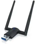 Aplic WLAN-Stick, WIFI Dongle USB 3.0, 1200 MBit/s Dual Band 2,4 + 5 Ghz externe