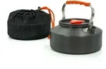 Intirilife Camping Wasserkocher Outdoor Kochkessel aus Aluminium in Orange mit...