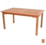 Merxx Lima Tisch 150 x 90 cm, Eukalyptus