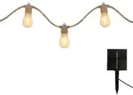 Lumisky FANTASY CORD 10LED 8M Solar-Lichterkette Seil Beige