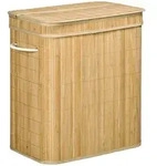 HOMCOM - W&auml;schekorb - 54,2L x 35,2B x 59,5H cm - natur