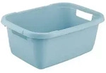 Keeeper - W&auml;schekorb 55 x 40 x 23 cm, nordisches Blau, schlichtes Design
