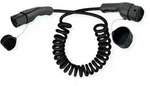 ROLINE E-Auto Spiral-Ladekabel Typ2, 3-phasig, 480VAC (3P+N+E), 32 A, 22 kW,...