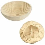 Westmark Set G&auml;rk&ouml;rbchen rund, &Oslash; 24,5 x 8,5 cm, mit Bezug, 3206227B