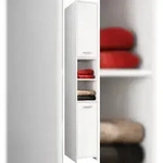 VCM Badm&ouml;bel Hochschrank Zalo Wei&szlig; H. 180 x B. 30 x T. 30 cm