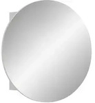 Ebuy24 Riff Spiegelschrank Bad &Oslash;70 cm 1 T&uuml;r wei&szlig;.