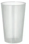 Starpak 25 Mehrweg-Trinkbecher PP 0,3 l &Oslash; 7,8 cm &middot; 11,8 cm transluzent