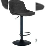 CLP Barhocker Loft schwarz/Stoff