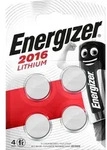 Energizer Knopfzellen CR2016 3 V Lithium 4 St&uuml;ck
