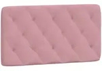 vidaXL Kopfteil-Kissen Rosa 100 cm Samt