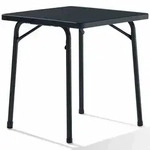 SIEGER 211/ Klapptisch, 70x70 cm, eisengrau, U-B&uuml;gel Gestell