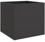 vidaXL Pflanzk&uuml;bel Schwarz 42x40x39 cm Stahl