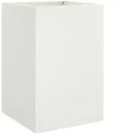 vidaXL Pflanzk&uuml;bel Wei&szlig; 52x48x75 cm Stahl
