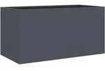 vidaXL Pflanzk&uuml;bel Anthrazit 62x30x29 cm Stahl