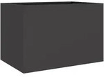 vidaXL Pflanzk&uuml;bel Schwarz 62x47x46 cm Stahl