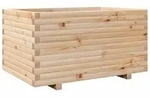 vidaXL Pflanzk&uuml;bel 90x60x49,5 cm Massivholz Kiefer
