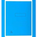 Exacompta 445006E 50x Aktenmappe mit Beschriftungsfeld und 2 Klappen aus