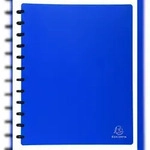 Exacompta 86362E 4x Sichtmappe aus PP 800&mu;, 30 herausnehmbare H&uuml;llen, 24x32cm...