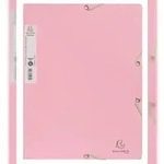 Exacompta 55234E 25x Sammelmappe A4 mit Gummizugverschluss und 3 Klappen,