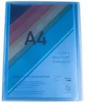 Exacompta 86069E 8x Sichtmappe aus PP 500&mu; mit 100 H&uuml;llen Chromaline, f&uuml;r Format