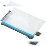 Exacompta 34120E 10x Tasche EVA mit Rei&szlig;verschluss, flexibel aus PP, DIN A6 -...