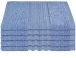 Schiesser G&auml;stetuchset Milano - 5-teilig - 30 x 50 cm - Hellblau