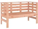 vidaXL Gartenbank 111,5x53x71 cm Massivholz Douglasie