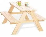 PINOLINO Kindersitzgruppe Nicki, Fichtenholz, unbehandelt