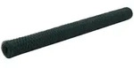 vidaXL Drahtzaun Stahl mit PVC-Beschichtung 25x1,5 m Gr&uuml;n