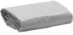 vidaXL Abdeckplane Grau 5x7 m 650 g/m2