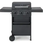 TAINO COMPACT 3+0 Gasgrill Grillwagen platzsparend Griller Gas Grill BBQ schwarz