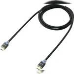 SpeaKa Professional HDMI Anschlusskabel HDMI-A Stecker, HDMI-A Stecker 1.00 m Schwarz