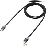 SpeaKa Professional HDMI Anschlusskabel HDMI-A Stecker 5.00 m Schwarz SP-7870020