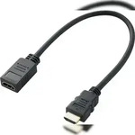 SpeaKa Professional HDMI Verl&auml;ngerungskabel HDMI-A Stecker, HDMI-A Buchse 0.30 m