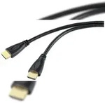 SpeaKa Professional HDMI Anschlusskabel HDMI-A Stecker, HDMI-A Stecker 0.50 m Schwarz