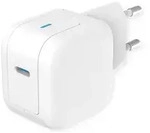 ROLINE USB Charger mit Euro-Stecker, 1 Port Typ-C, GaN, 20W